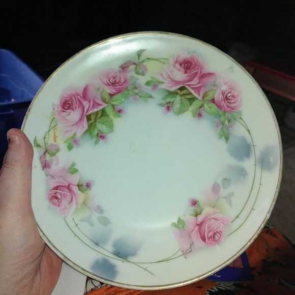 Vintage Jonroth Studios Handpainted Plate - Picture 1 of 3